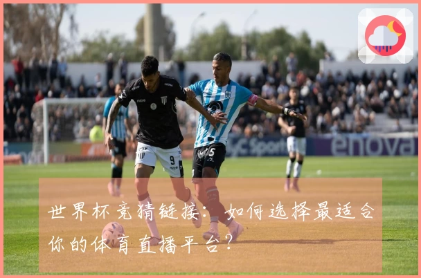 世界杯竞猜链接：如何选择最适合你的体育直播平台？